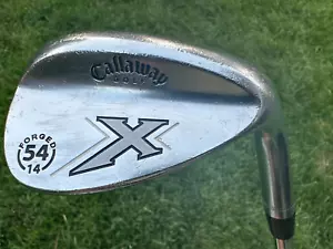 Callaway X Forged MRH 54*/14* Sandkeil rechts mit Stahlschaft. - Bild 1 von 7