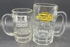 Vintage Lyons WHITE LOGO Root Beer Mug & Frosstop Root Beer Mug Glass