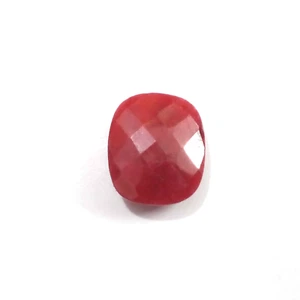 Fabulous AAA+ Red Ruby Faceted Cushion Shape 6.55 Crt Red Ruby Loose Gemstone - Picture 1 of 9