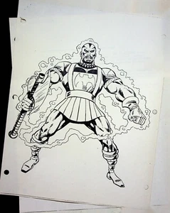 Henker Marvel Productions Company verschiedene 80er Serien Figuren Bibel 2pg - Bild 1 von 2