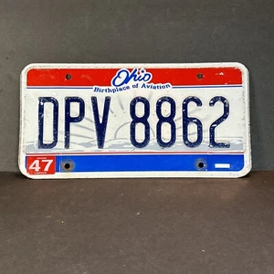 COCHE DE COLECCIÓN AUTO CADUCADO MATRÍCULA OHIO DPV 8862 CHEVY FORD DODGE - Imagen 1 de 5