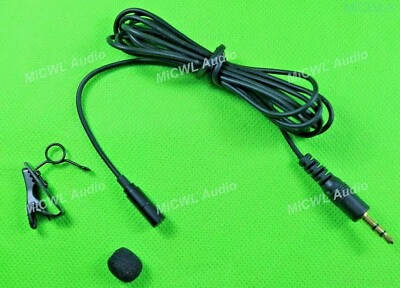 Standard 3.5mm Stereo Jack Tie Clip Microphone Lavaier Mics Normal 1/8" Jack - Image 1 of 4