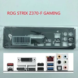 For Asus ROG STRIX Z370-F GAMING Shield I/O IO Rear Baffle Backplate Motherboard - Zdjęcie 1 z 3