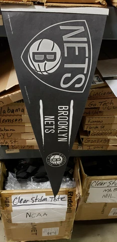 BROOKLYN NETS  FELT NBA VINTAGE PENNANT 5/27/2021 Cover