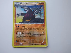 Tarjeta rara de Pokémon Excadrill 57/98 etapa 1 - holografía inversa poderes emergentes - Imagen 1 de 3