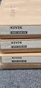 IKEA KIVIK Bezugsset: 3-Sitzer Sofa, 2-Sitzer Loveseat & Stuhl Hausschuhe Neu im Karton - Bild 1 von 6