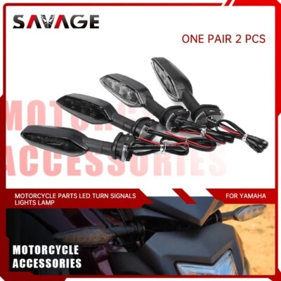 LED Turn Signals Lights Lamp for YAMAHA XSR 900 700 TDM 900 WR250R/X Vmax — 第 1/4 张图片