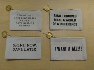 Cupcakes and Cartwheels Change Purse 4 piece set - Picture 1 of 3