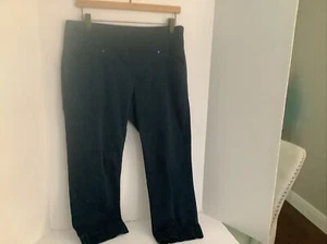 Pantalones de mezclilla Jag para mujer talla 10 azul oscuro ajustados pierna cónica elásticos - Imagen 1 de 6