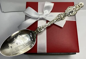 "Cuchara de té 925 vintage de plata esterlina Dayton Iowa High School 5,5""" - Imagen 1 de 13