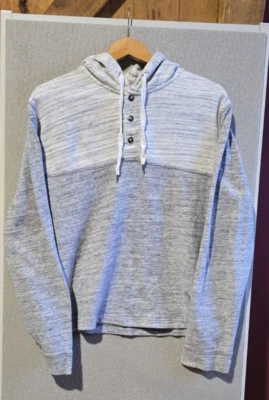 Sudadera con Capucha Lucky Brand Para Mujer Gris Medio Manga Larga Camiseta con Capucha Foto 1 de 4
