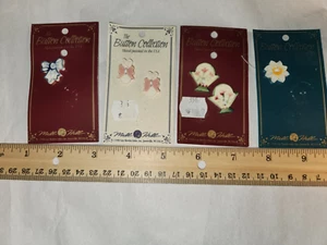 Mill Hill The Button Collection Ceramic Buttons Vintage FLORAL 6 pcs NEW - Picture 1 of 3