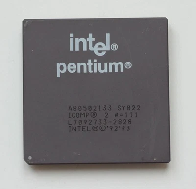 Socket 7 Processor CPU - Intel Pentium 133 - 133MHz - SY022 - TESTED - Image 1 of 2