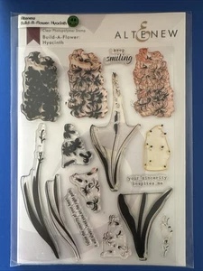 Juego de estampillas y troqueles Altenew Build-A-Flower: jacintos artesanía - Imagen 1 de 6