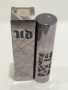 Base líquida Urban Decay All Nighter tono 1,5 1 fl oz / 30 ml nueva en caja - Imagen 1 de 6