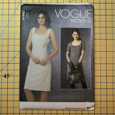 VOGUE V1793 Dress Sewing Pattern Uncut Factory Folded 6-12 - Image 1 of 2