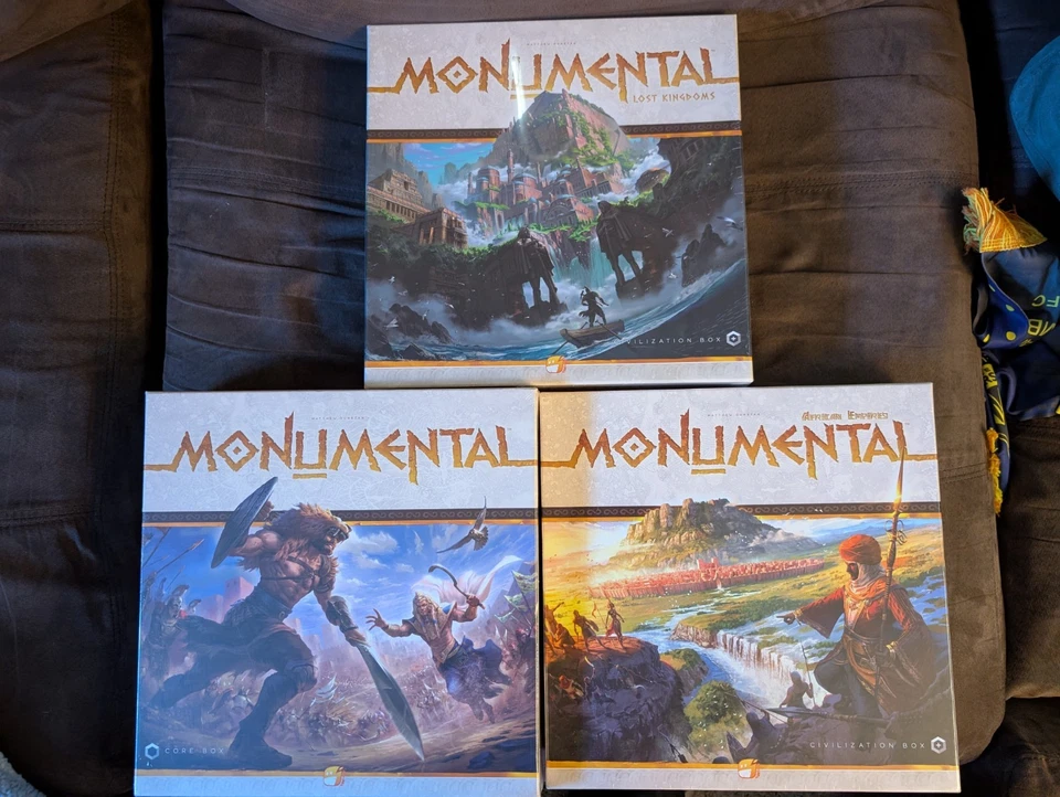Monumental Board Game With Expansions - Image 1 of 1