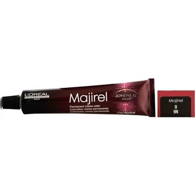 Loreal Majirel Ionene G Incell Crema Permanente Color 9/9N 1.7 OZ Foto 1 de 2