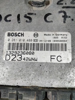 0281010488 CENTRALINA MOTORE / 327392 PER FIAT DUCATO AUTOBUS 244_ 2.3 JTD - Immagine 1 di 3