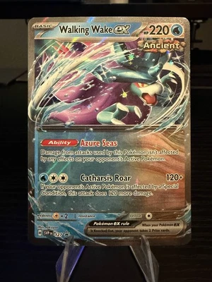 Walking Wake ex 127 Sv: Scarlet & Violet Promo Cards Holo - Image 1 of 2