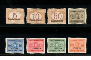 Eritrea #J1-2, J6, J15-9 (E895) Spese di spedizione, M, H, FVF, CV$141,10 - Foto 1 di 2