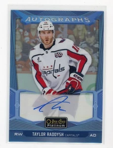 2024 O-PEE-CHEE PLATINUM #BA-TR TAYLOR RADDYSH AZUL ARCO IRIS AUTOMÁTICO - Imagen 1 de 1