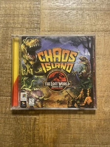 Chaos Island The Lost World: Jurassic Park CD PC Game 1997 Dream Works Tested - Picture 1 of 4