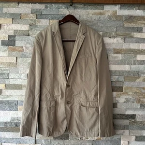 dolce and gabbana Unlined Khaki Sport coat Blazer Button Jacket Mens 40R - Picture 1 of 10