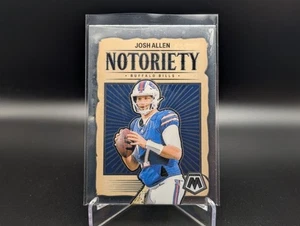 2024 Panini Mosaic JOSH ALLEN #4 Notoriety Buffalo Bills - Picture 1 of 2