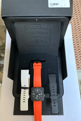 Bell & Ross BR S Aviation Black Matte Ceramic Quartz Watch - Image 1 of 4