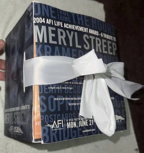 NEW AFI Lifetime Achievement Award Meryl Streep 2004 Ltd Ed 10-Sealed DVDs RARE - Foto 1 di 6