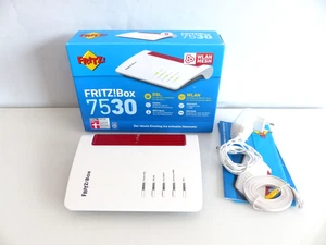 AVM FRITZ!Box 7530 WLAN Router Modem WLAN AC + N WIFI 5 866/400 MBit/s #B - Afbeelding 1 van 2
