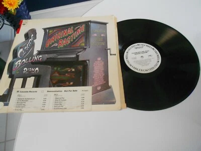 claude bolling original ragtime lp col pc 33277 promo copy vinyl n. mint - Image 1 of 3