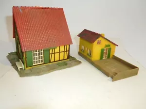 ++ CK67 H0 Faller B-250 251 Wohnhaus Fachwerk Ferienhaus - fertig gebaut - Bild 1 von 5