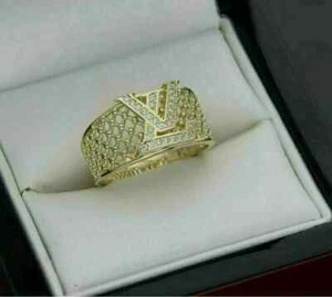 2.00Ct Round Cut Lab Created Diamond 925 Silver Women's Anniversary Gift Ring - Picture 1 of 6