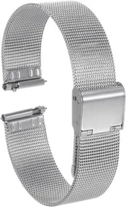 Stainless Steel Mesh Watch Band 16mm Quick Release Adjustable Metal Watch Strap - Picture 1 of 7