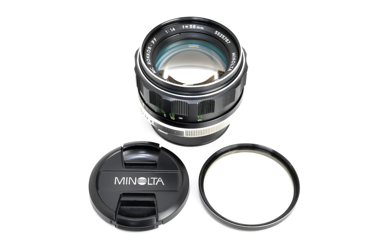 Minolta Rokkor PF 58mm Focal f/1.4 Camera Lenses for sale | eBay Minolta Rokkor PF 58mm Focal f/1.4 Camera Lenses for sale | eBay