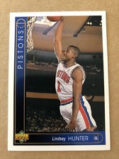 1993-94 Upper Deck #338 Lindsey Hunter RC Rookie Basketball Card