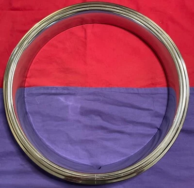 1982 1983 1984 1985 1986 1987 Ford Tempo Escort 14" anillo de belleza de acero inoxidable Foto 1 de 4