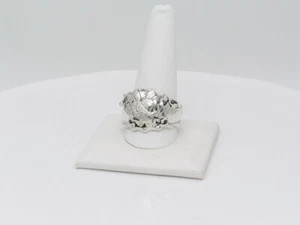 Native American Navajo Handmade Sterling Silver Eagle Ring Size 13.5 - Picture 1 of 7