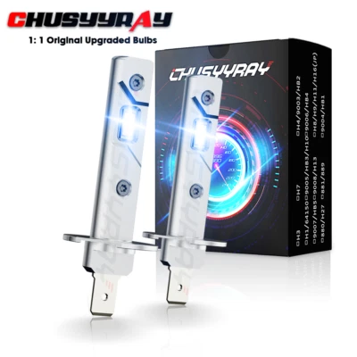 Kit de faros LED para Lexus LX470 1998-2006 2007 H1 bombillas blancas haz bajo Foto 1 de 4