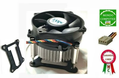 DISSIPATORE PROCESSORE INTEL SOCKET 1150_1155_1156_1151 4-PIN DC AVG ORIGINALE - Immagine 1 di 2