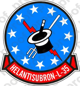 STICKER USN HSL 35 MAGICIANS - Picture 1 of 1