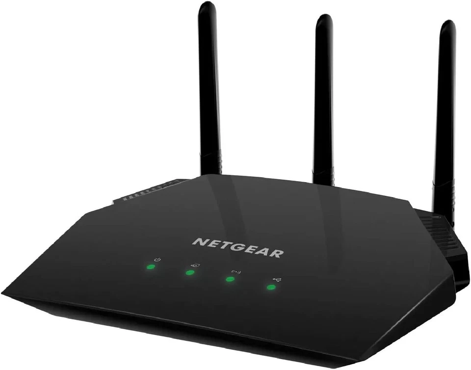 Netgear AC1750 WiFi Router - 802.11 Dual Band Gigabit - Black - Image 1 of 1