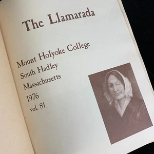 1976 Llamarada Mount Holyoke College Yearbook Annual South Hadley Massachusetts - Picture 1 of 14
