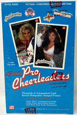 Lime Rock 1992 Football Pro Cheerleaders Trading Cards New Unopened Sealed VTG
