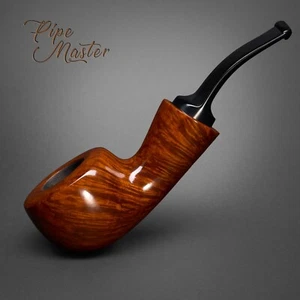 PIPA PARA FUMAR TABACO DE MADERA HECHA A MANO MR. BROG 83 Lacosta Tik BRIAR + CAJA - Imagen 1 de 6