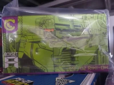 New Lucky Cat Micro Cosmos MC-02 Riki-Oh Devastator mini Transform Toy A set - Image 1 of 4