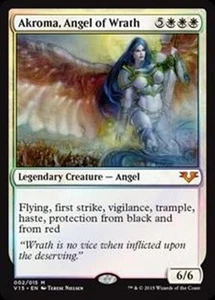 MTG - AKROMA, ANGEL OF WRATH - From the Vault: Angels (M) - Picture 1 of 1