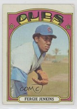 1972 Topps Fergie Jenkins #410 HOF